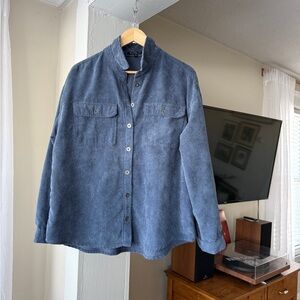 Corduroy butter down blouse XL